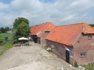 De boerderij bij uitspanning en minicamping